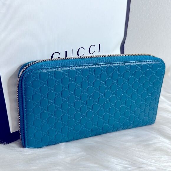 💯 Authentic Gucci Guccissima Long Wallet🍀 - Picture 6 of 15